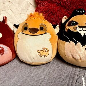 Disney Plush Lion Toy - Orange and Cream